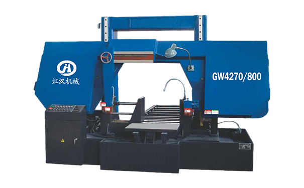 连南GW4270/800双柱龙门卧式带锯床