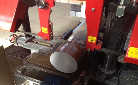 连南卧式带锯床加工时出现明显振荡如何排查？